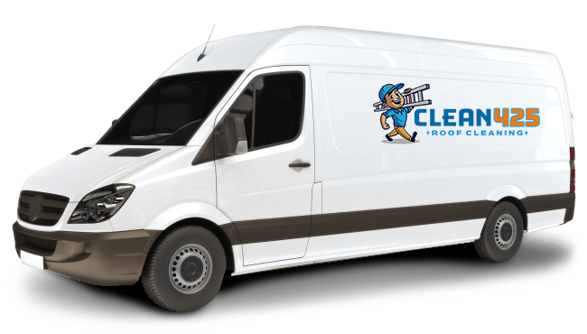 Clean425 Pressure Washing and Roof cleaning van 2